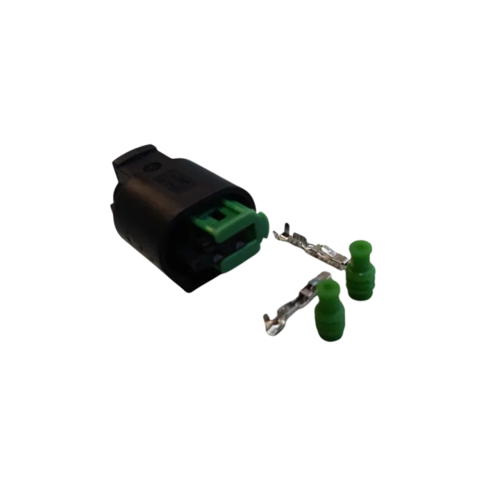 Комплект разъёма 1-967644-1 MQS, 2-pin (арт: 120-2-029).
