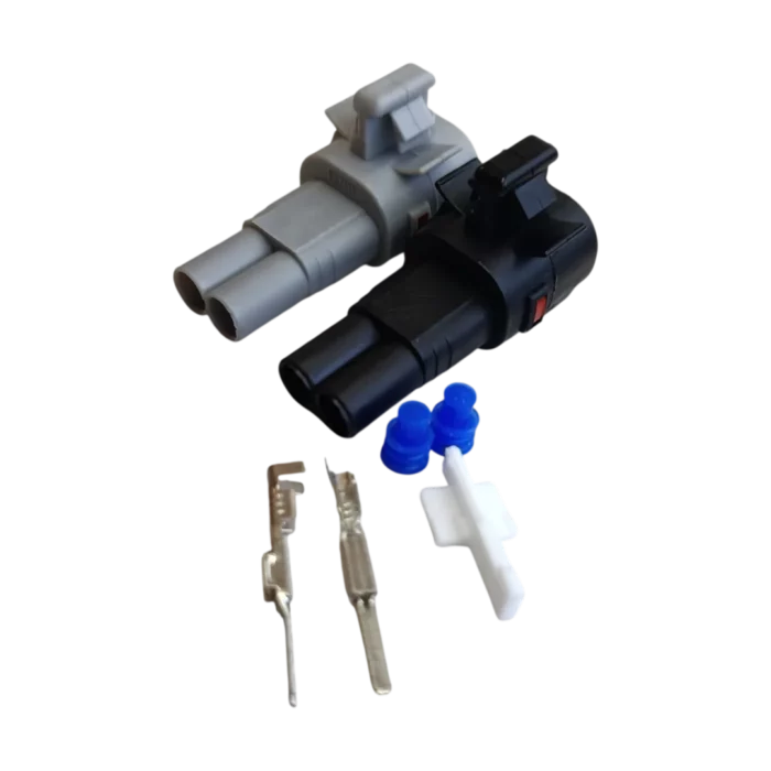 Комплект разъёма 6188-0098 Sumitomo TS 090; 2-pin male (арт: 121-2-031).