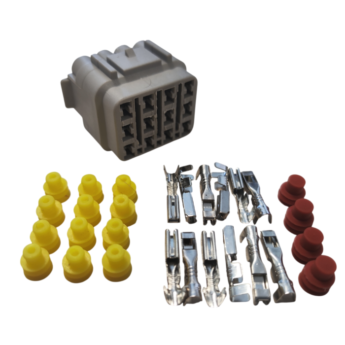Комплект разъёма 6181-2459 (Sumitomo HM09WP12F ), 12-pin   ; (арт: 120-12-08).