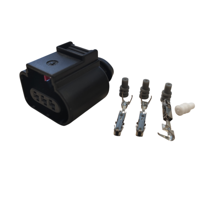 Комплект разъема 8K0 973 703 (аналог FEP 42511400) , 3-pin ; (арт: 120-3-018).